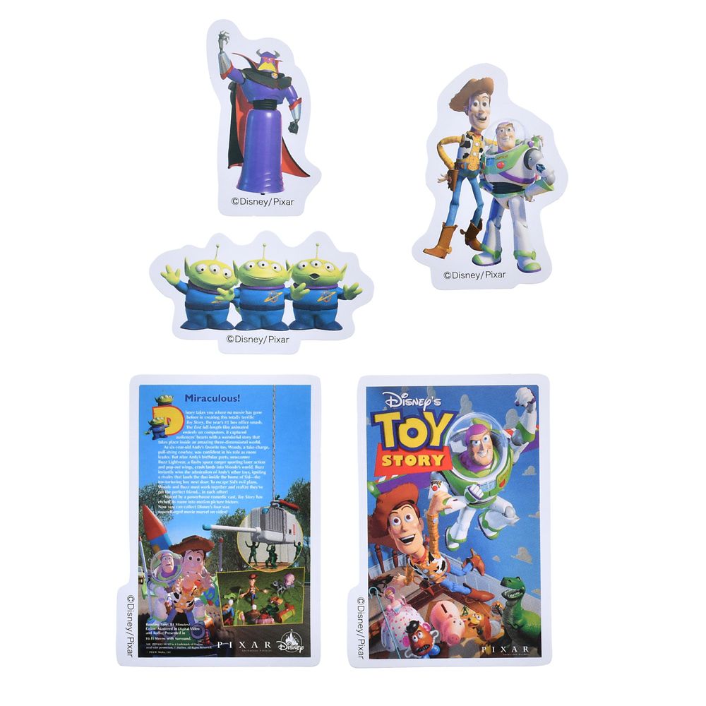 トイ・ストーリー シール・ステッカー VHS風ボックス入り Sticker Collection