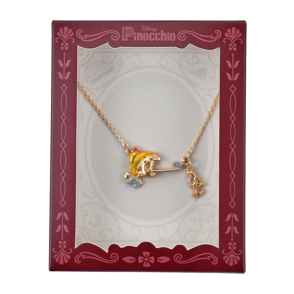 ピノキオ＆ジミニー・クリケット ネックレス Pinocchio Story Collection