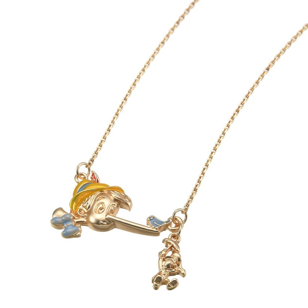 ピノキオ＆ジミニー・クリケット ネックレス Pinocchio Story Collection