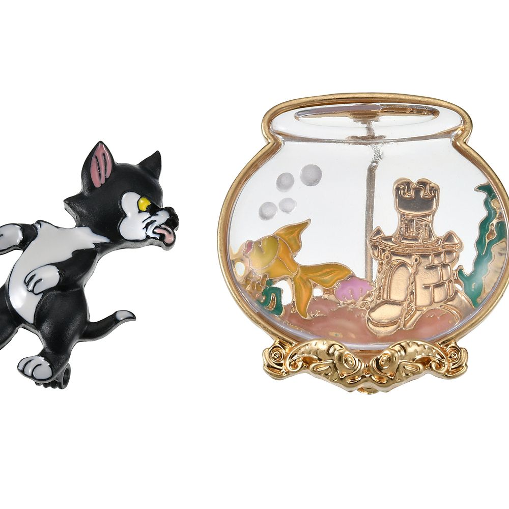 フィガロ＆クレオ ブローチ セット Pinocchio Story Collection