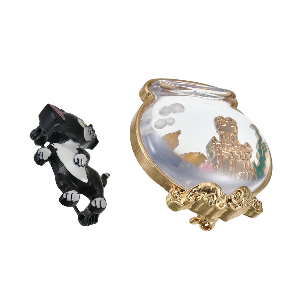フィガロ＆クレオ ブローチ セット Pinocchio Story Collection