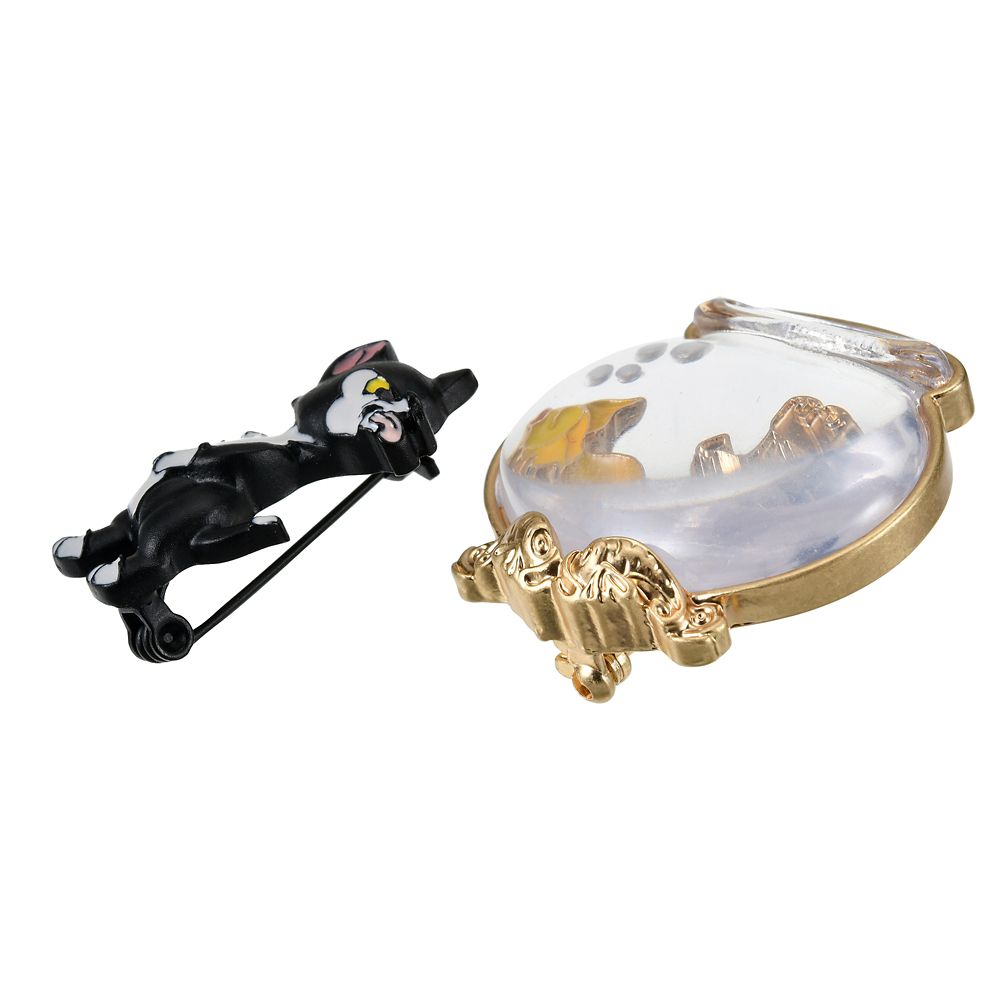 フィガロ＆クレオ ブローチ セット Pinocchio Story Collection