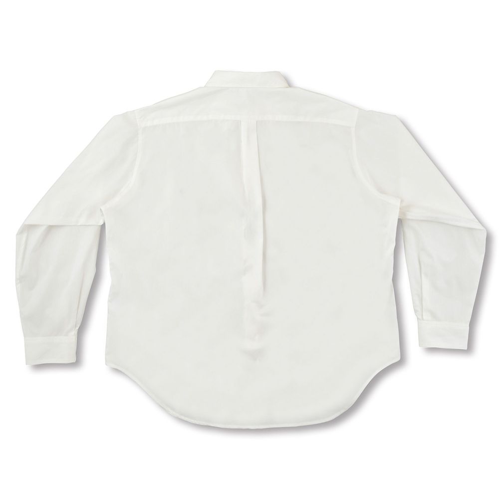 ミッキー 長袖シャツ 刺しゅう スタンディングポーズ ホワイト MAGICAL LABEL