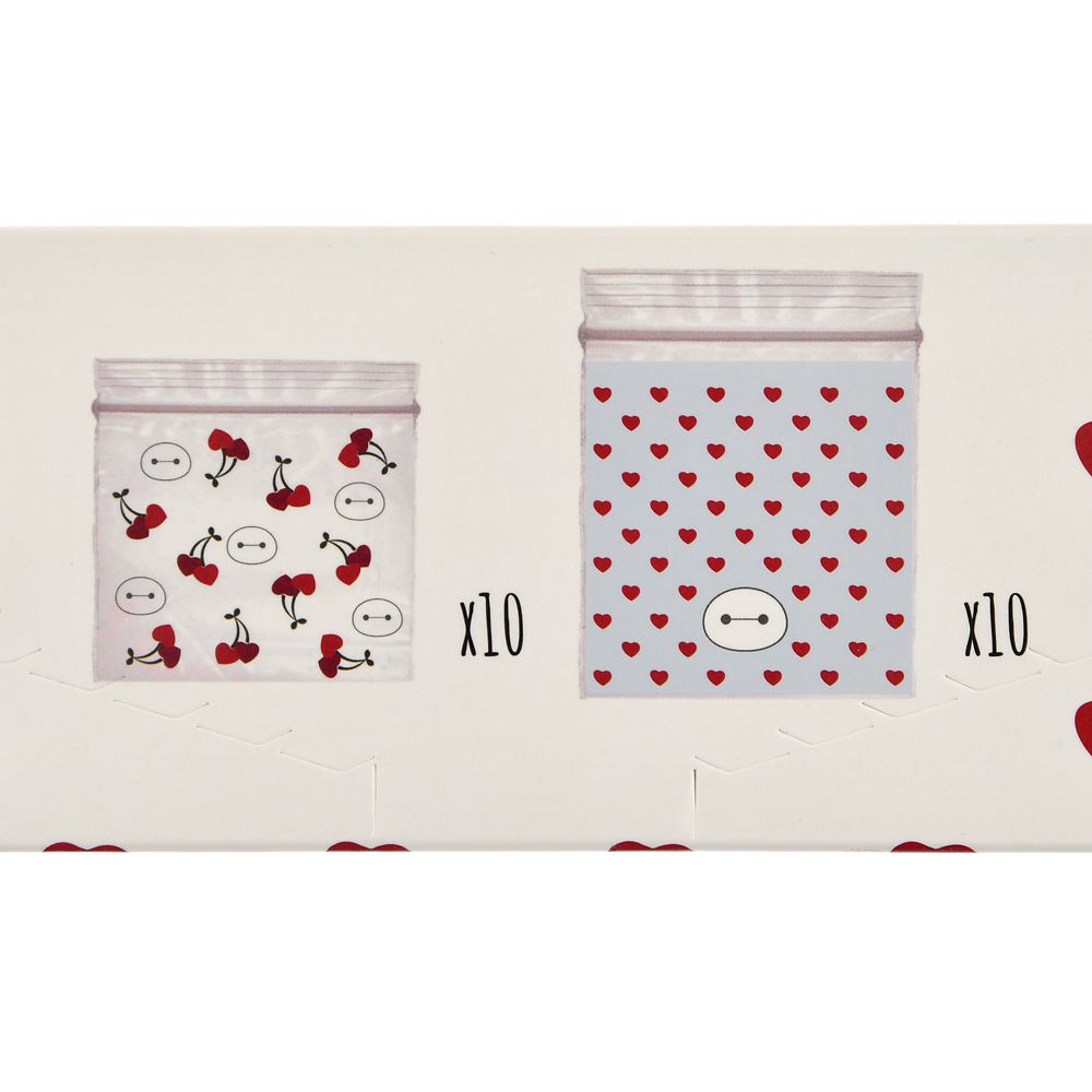 【再入荷】ベイマックス ジッパーバッグ ハートチェリー