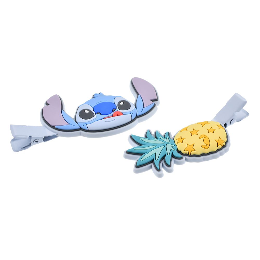 スティッチ ヘアクリップ セット カラークリップ フルーツ MAEGAMI Hair Zakka