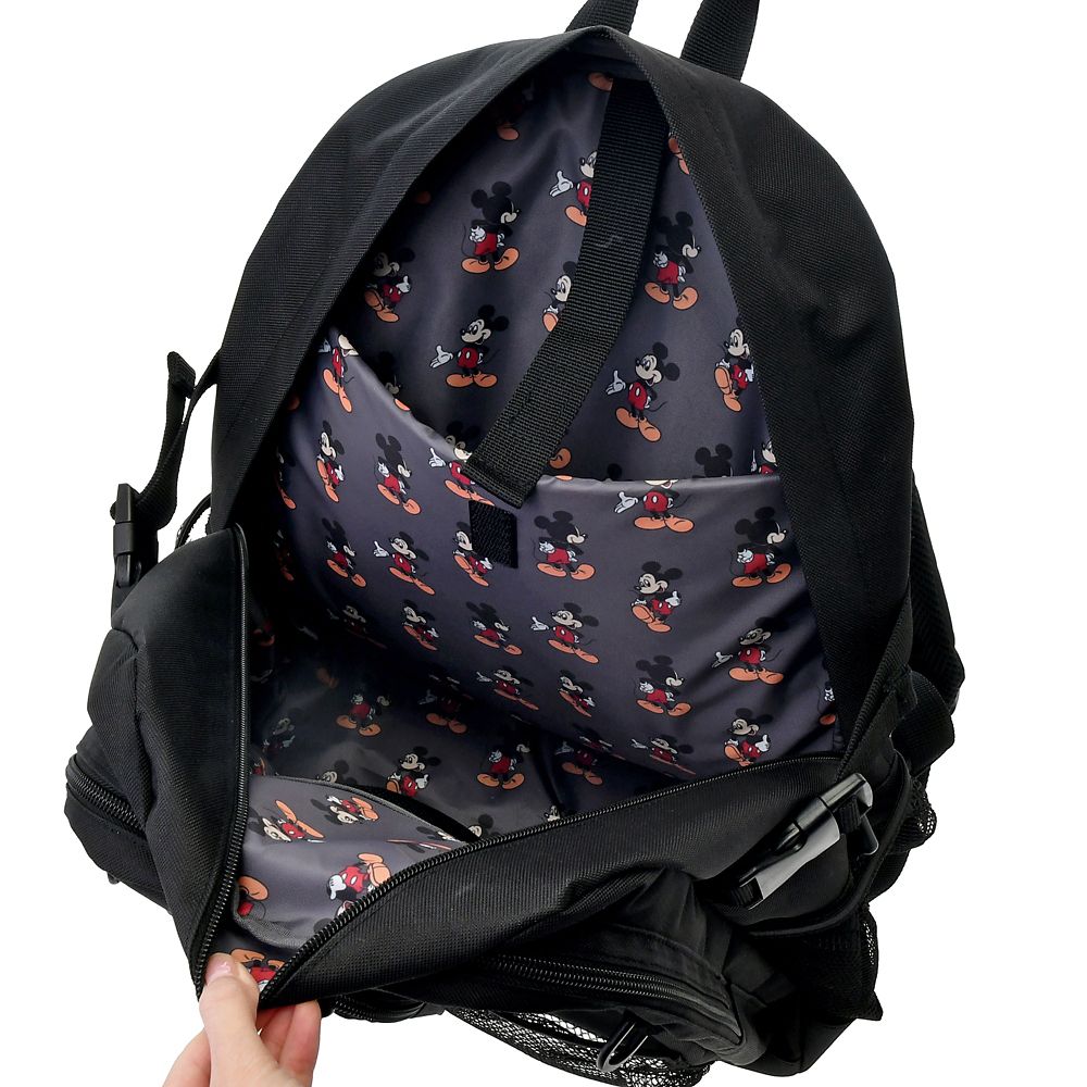 【再入荷】ミッキー リュックサック・バックパック クリア窓 パスケース付き 22L Life Partner Bag Casual Bag