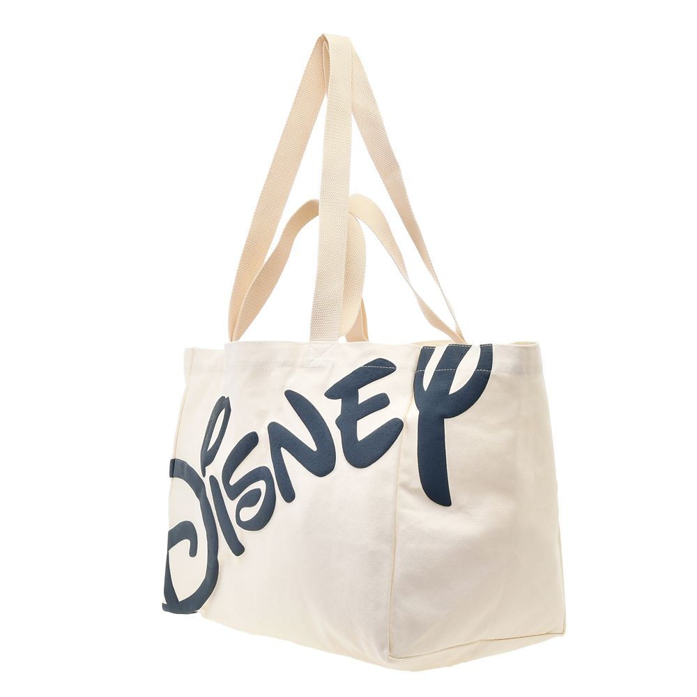 【再入荷】ミッキー トートバッグ メガ Disneyロゴ スタンディングポーズ TOTE BAG Collection