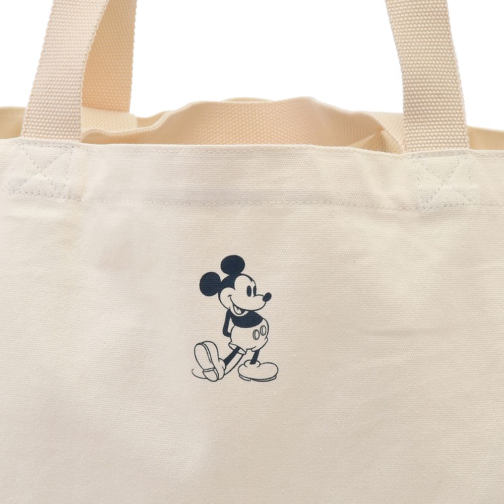 【再入荷】ミッキー トートバッグ メガ Disneyロゴ スタンディングポーズ TOTE BAG Collection