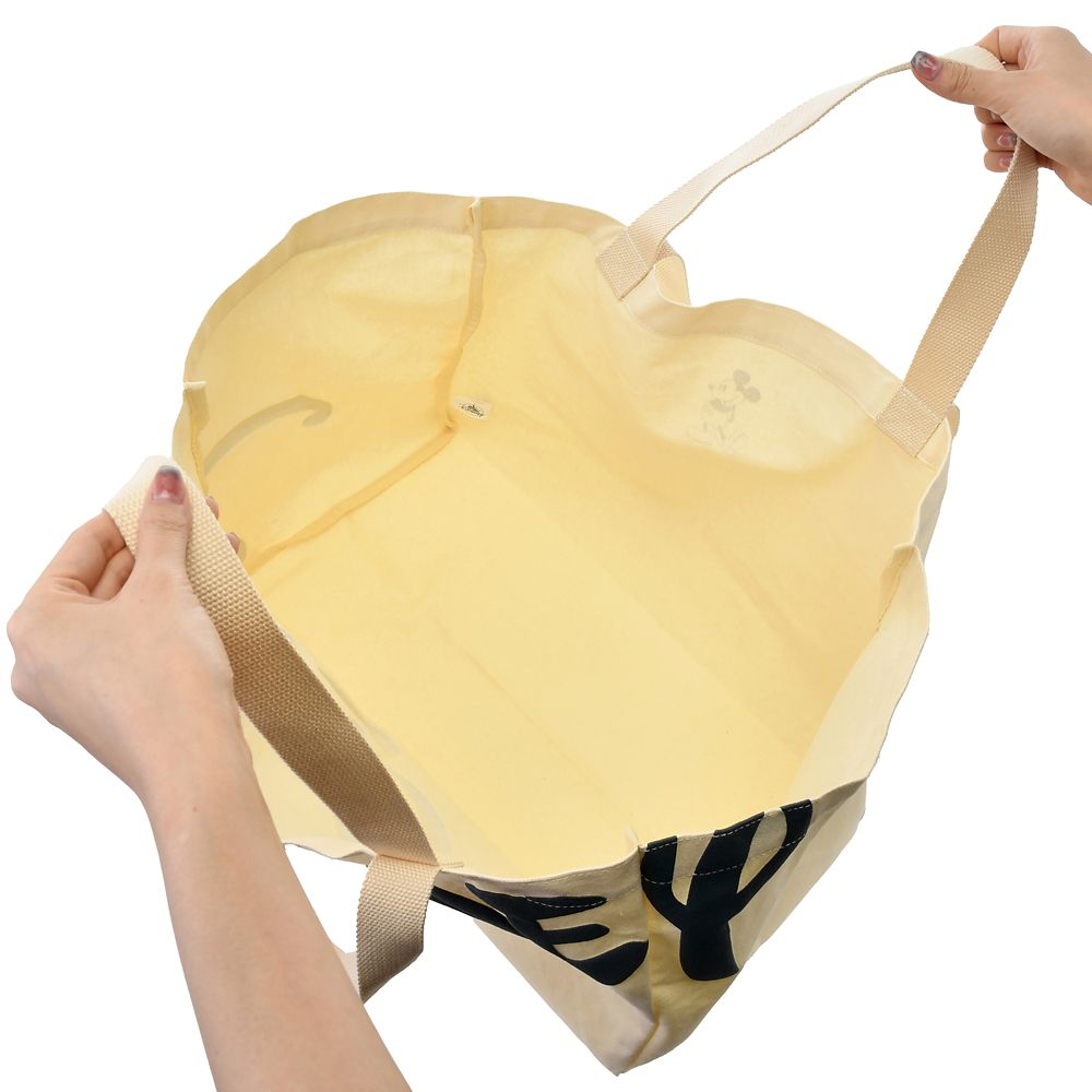 【再入荷】ミッキー トートバッグ メガ Disneyロゴ スタンディングポーズ TOTE BAG Collection