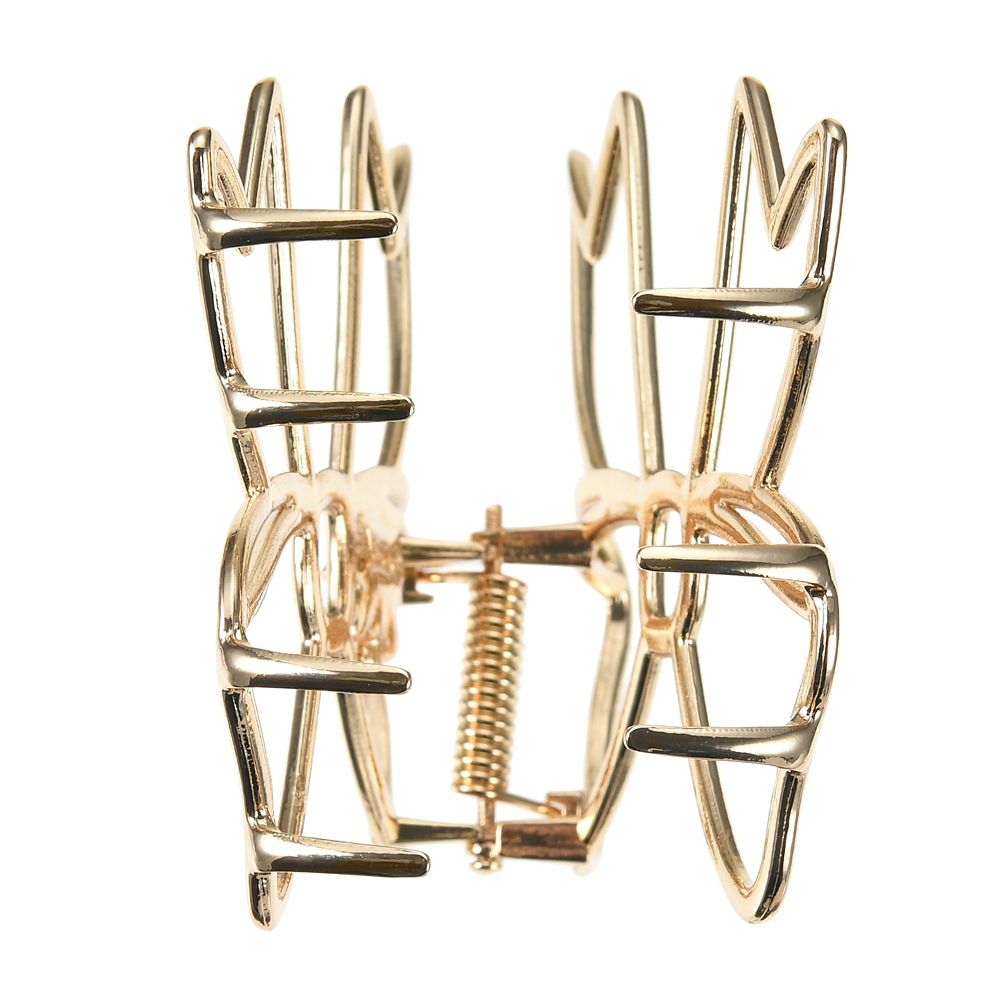 マリー おしゃれキャット ヘアクリップ メタルカラー