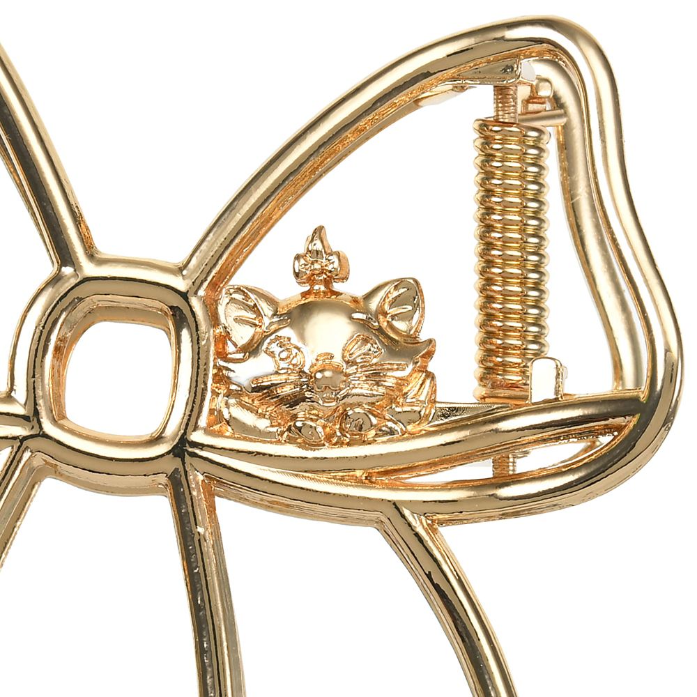 マリー おしゃれキャット ヘアクリップ メタルカラー