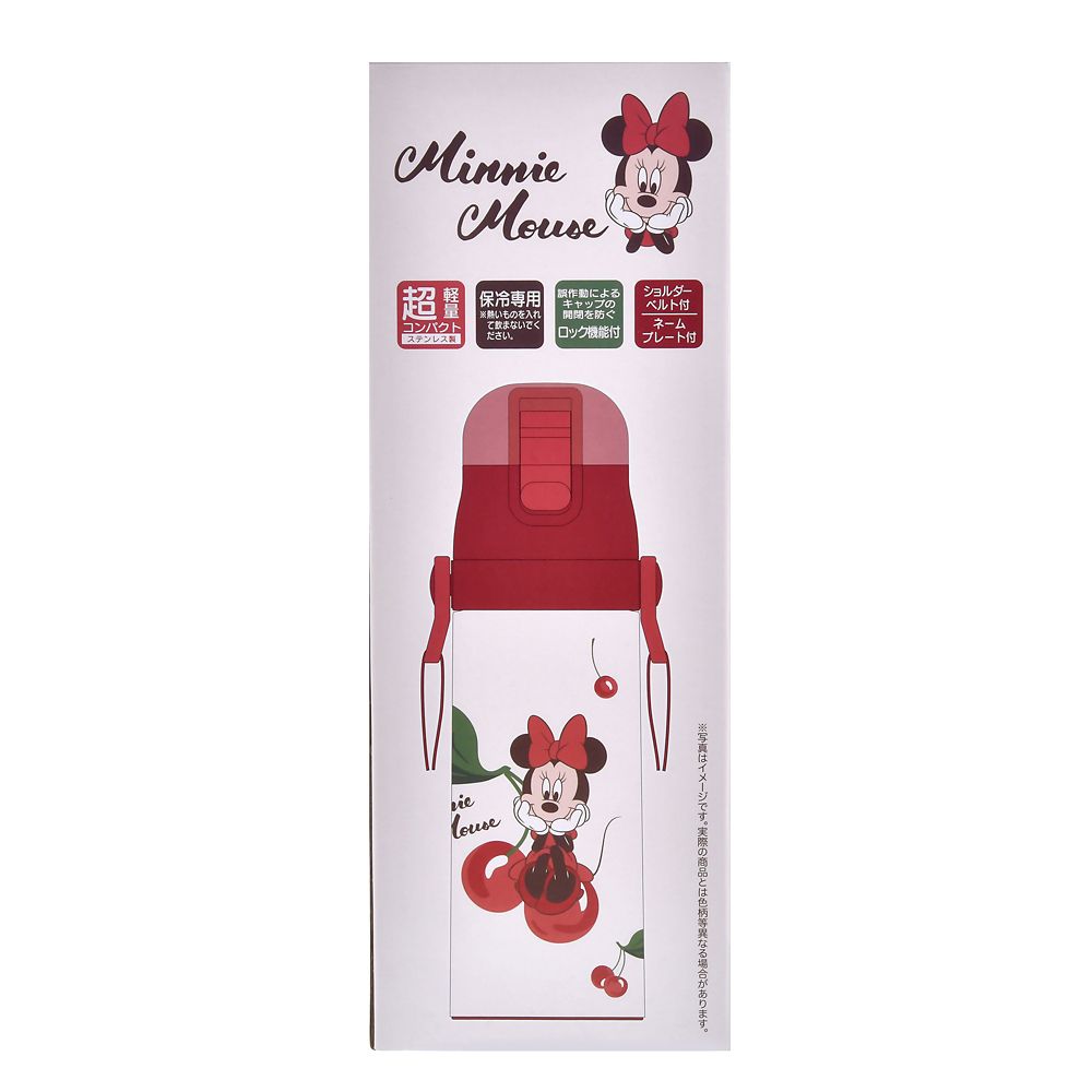 【キッズ用】ミニー ステンレスボトル Cherry