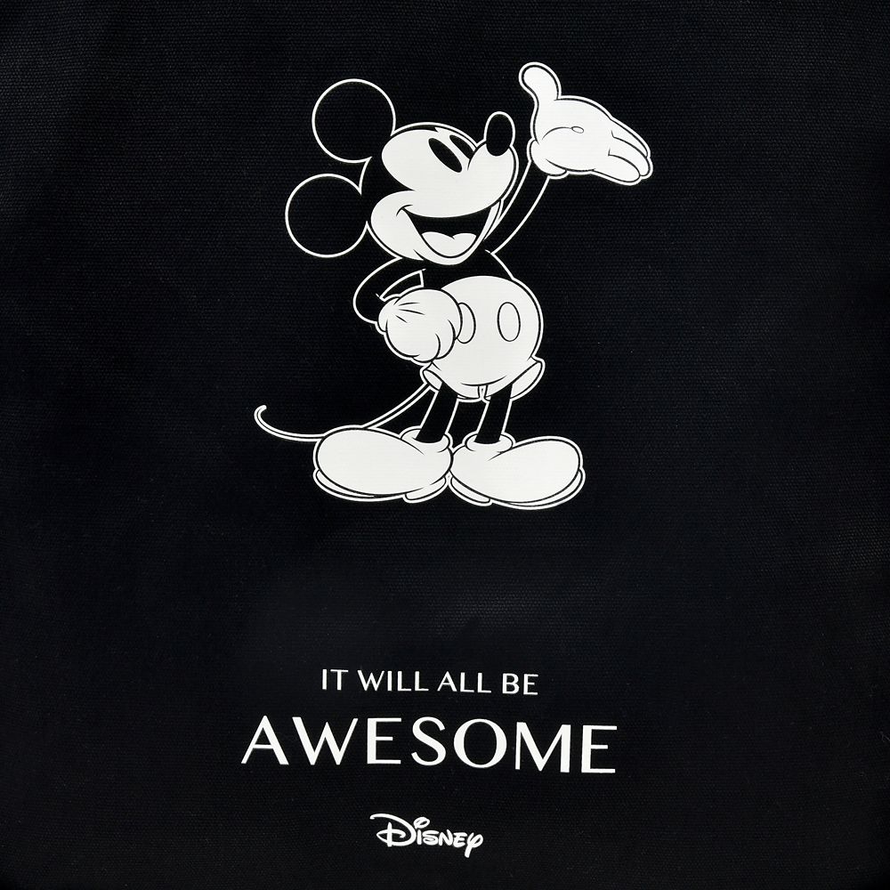 【再入荷】ミッキー トートバッグ ベーシック ロゴ TOTE BAG Collection