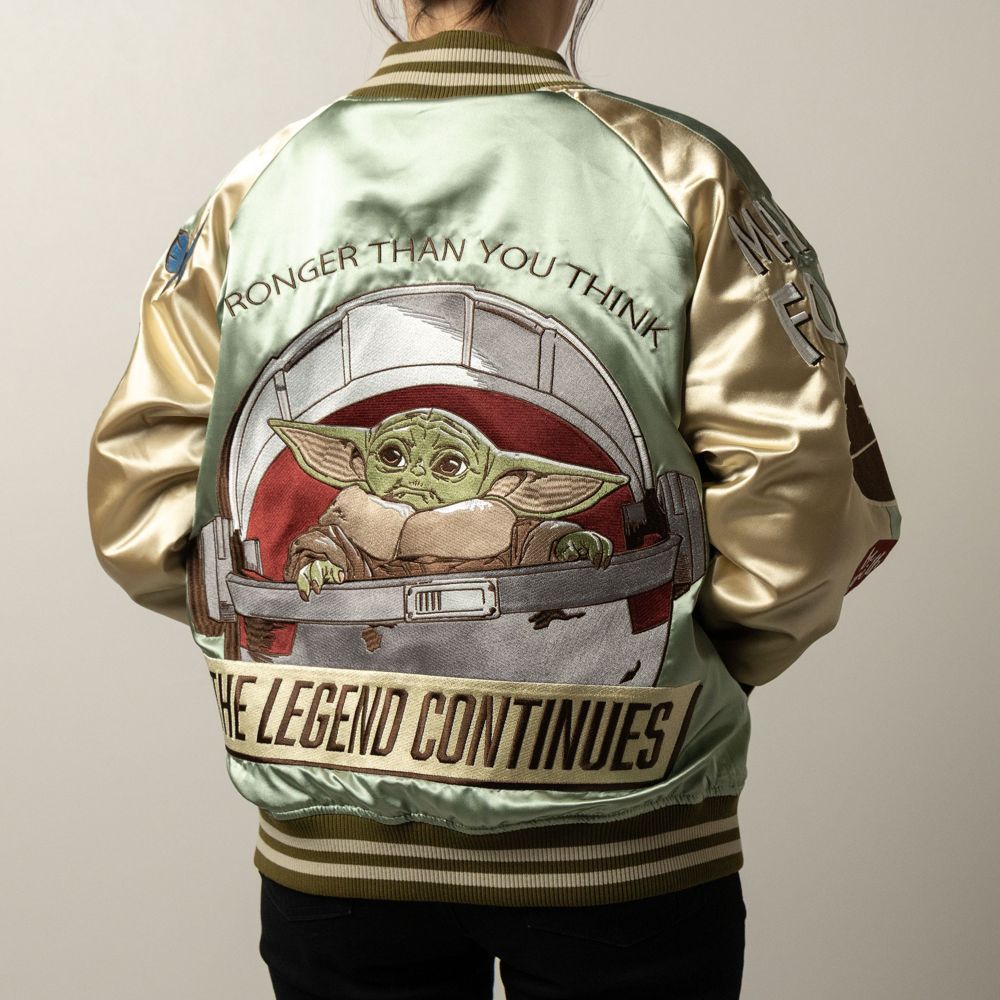 キャラジャン スター・ウォーズ スカジャン(L) シーバタフライ