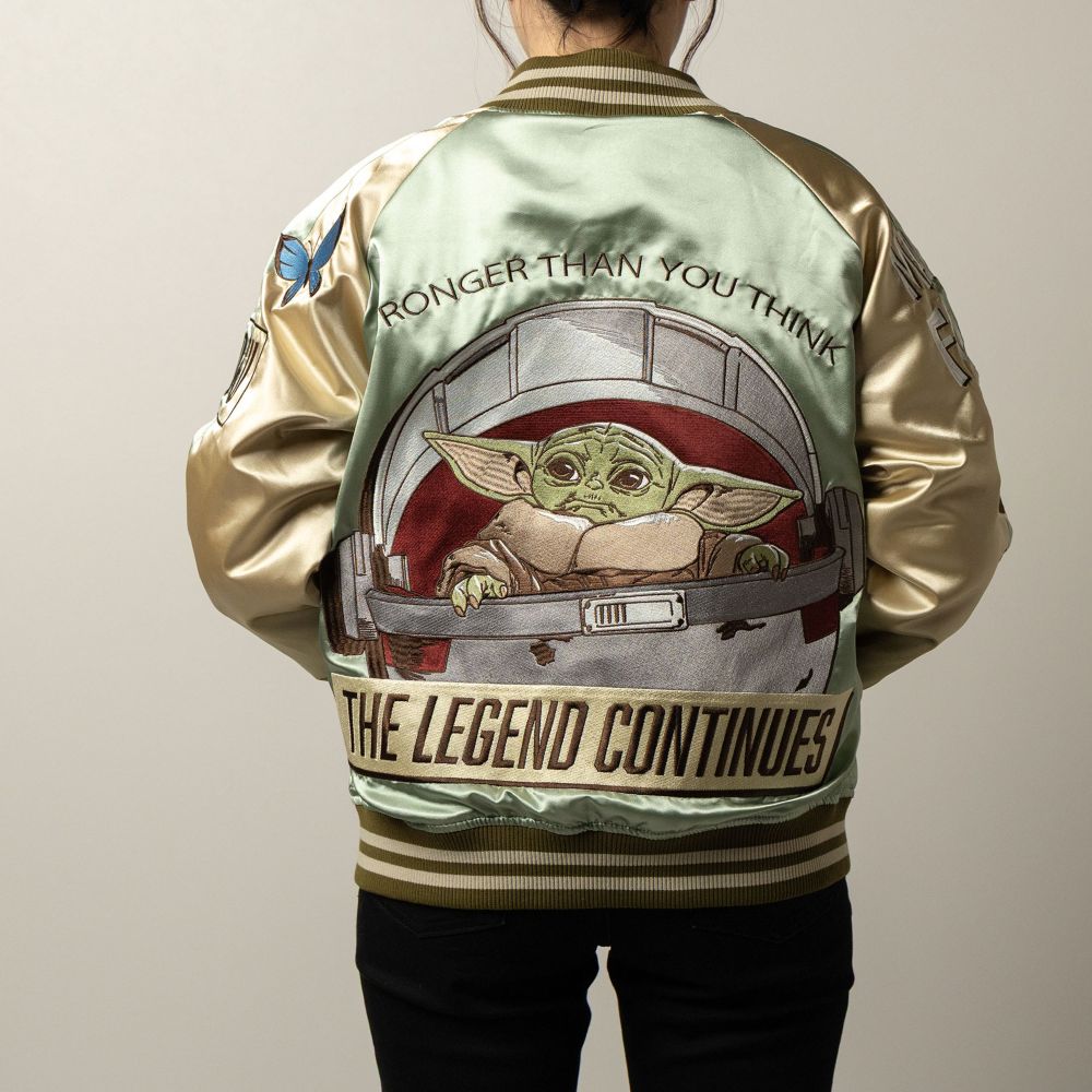 キャラジャン スター・ウォーズ スカジャン(L) シーバタフライ