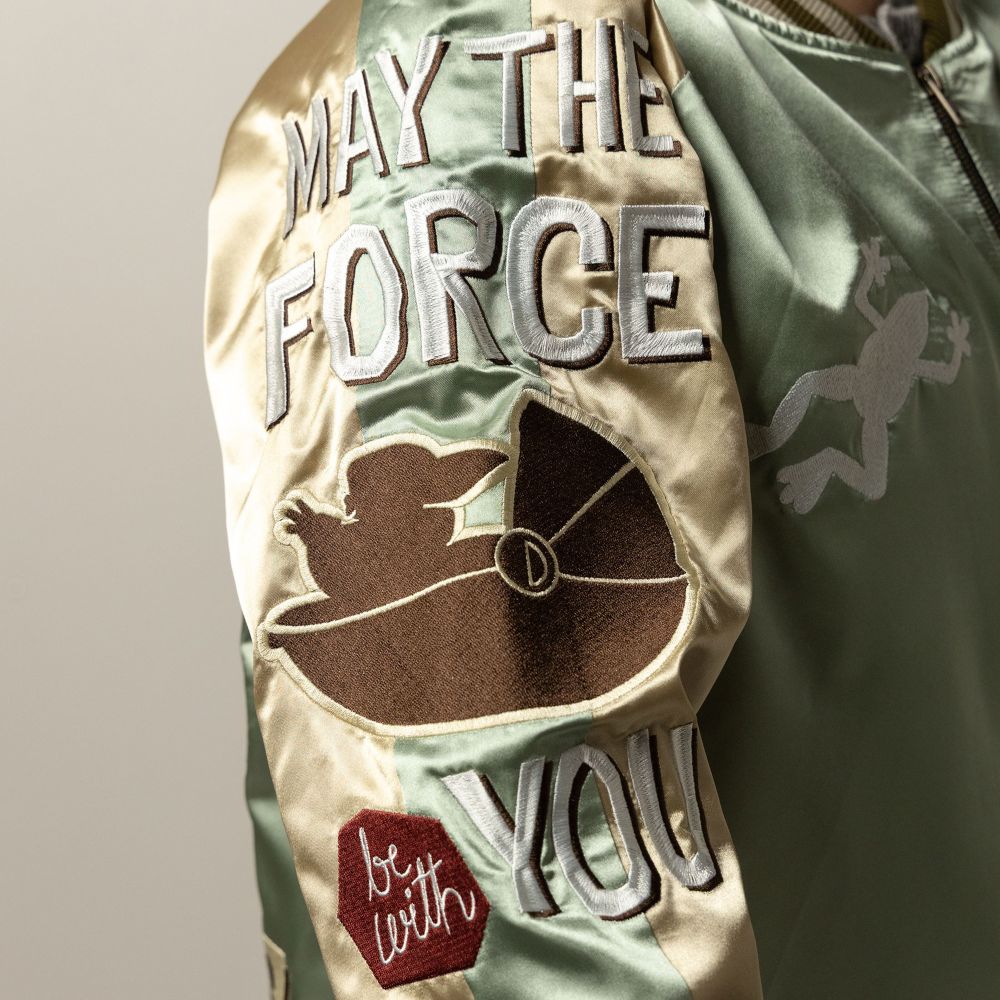 キャラジャン スター・ウォーズ スカジャン(L) シーバタフライ