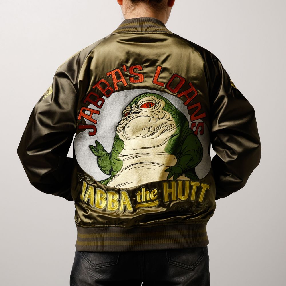 キャラジャン スター・ウォーズ スカジャン(L) ジャバ・ザ・ハット