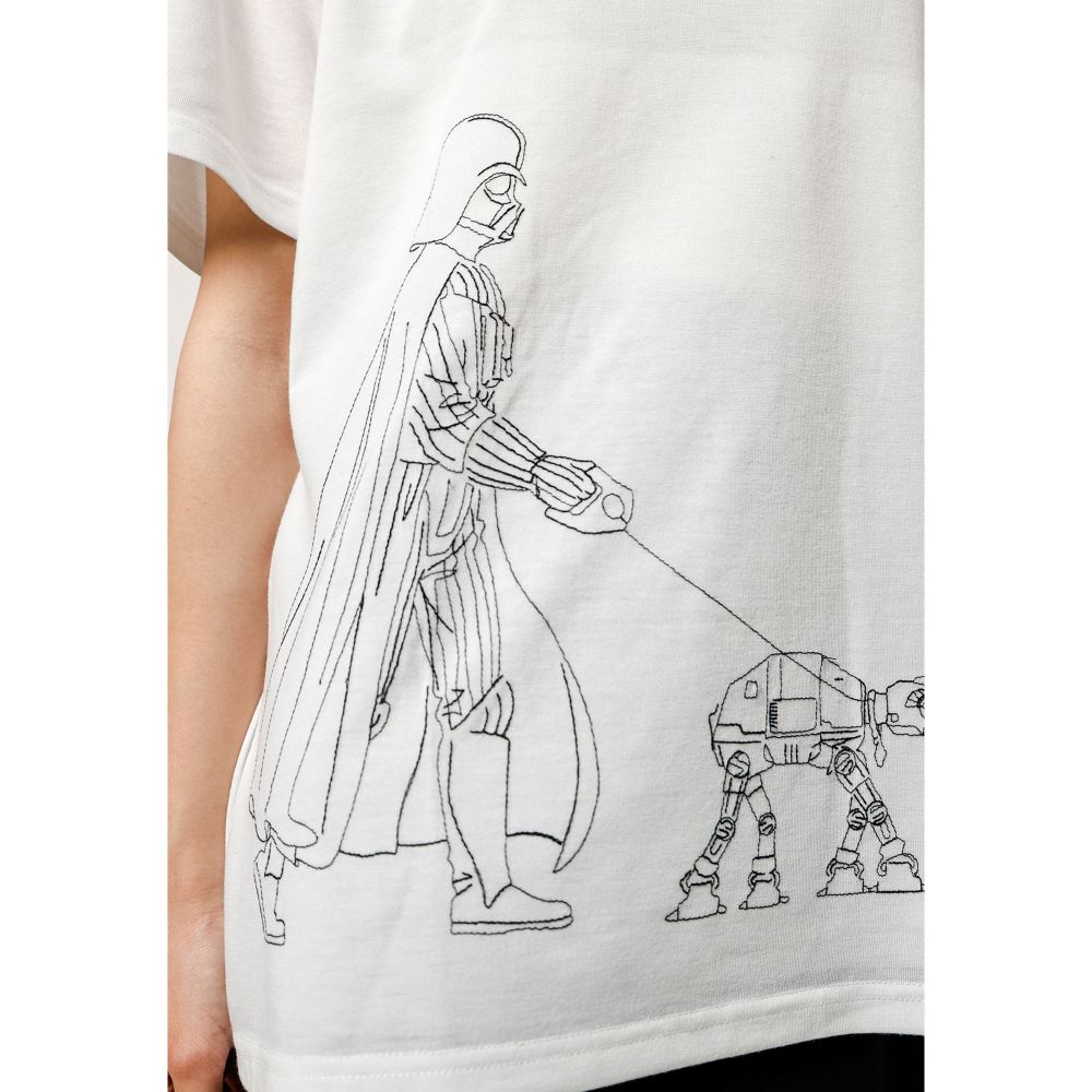 キャラジャン　スター・ウォーズ Tシャツ（M） ダースベイダー/ウォーク