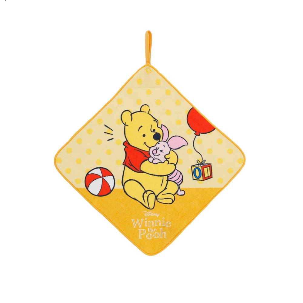 くまのプーさん ループタオル３枚組 あそびの時間