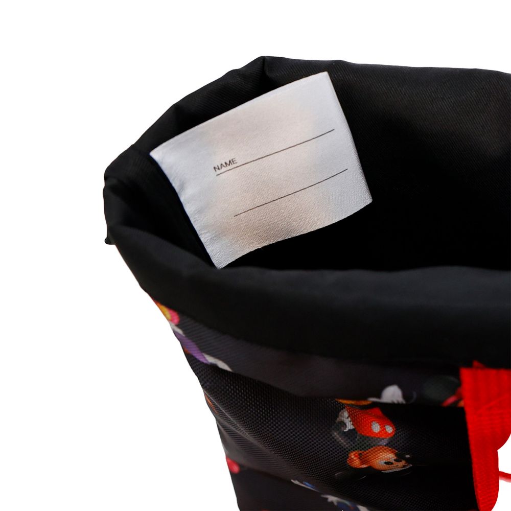 ミッキーマウス シューズバッグ スマイルレッド