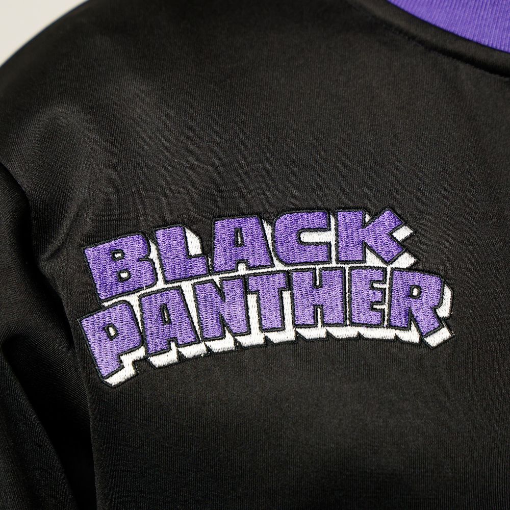 【キャラジャン】Marvel ジャージ(M） ブラックパンサー「ロイヤルパワー」