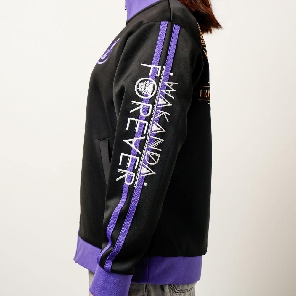 【キャラジャン】Marvel ジャージ(M） ブラックパンサー「ロイヤルパワー」