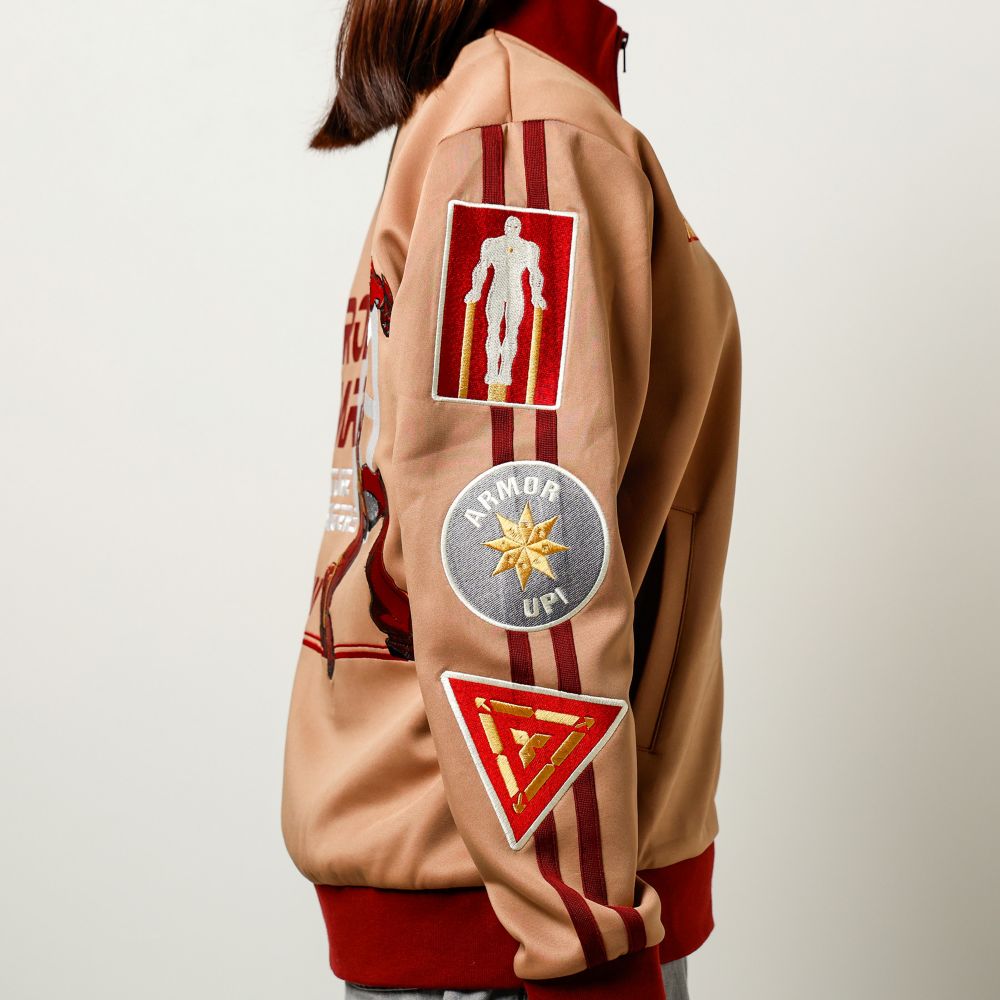 【キャラジャン】Marvel ジャージ(M）  アイアンマン「ファイティングスタンス」