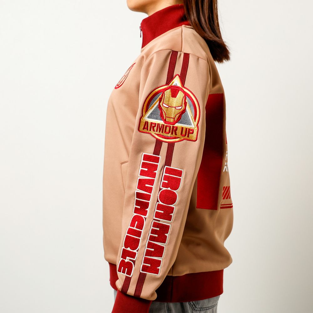 【キャラジャン】Marvel ジャージ(M）  アイアンマン「ファイティングスタンス」