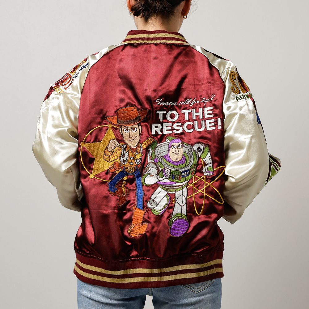 【キャラジャン】トイ・ストーリー スカジャン(L) バズアンドウッディ