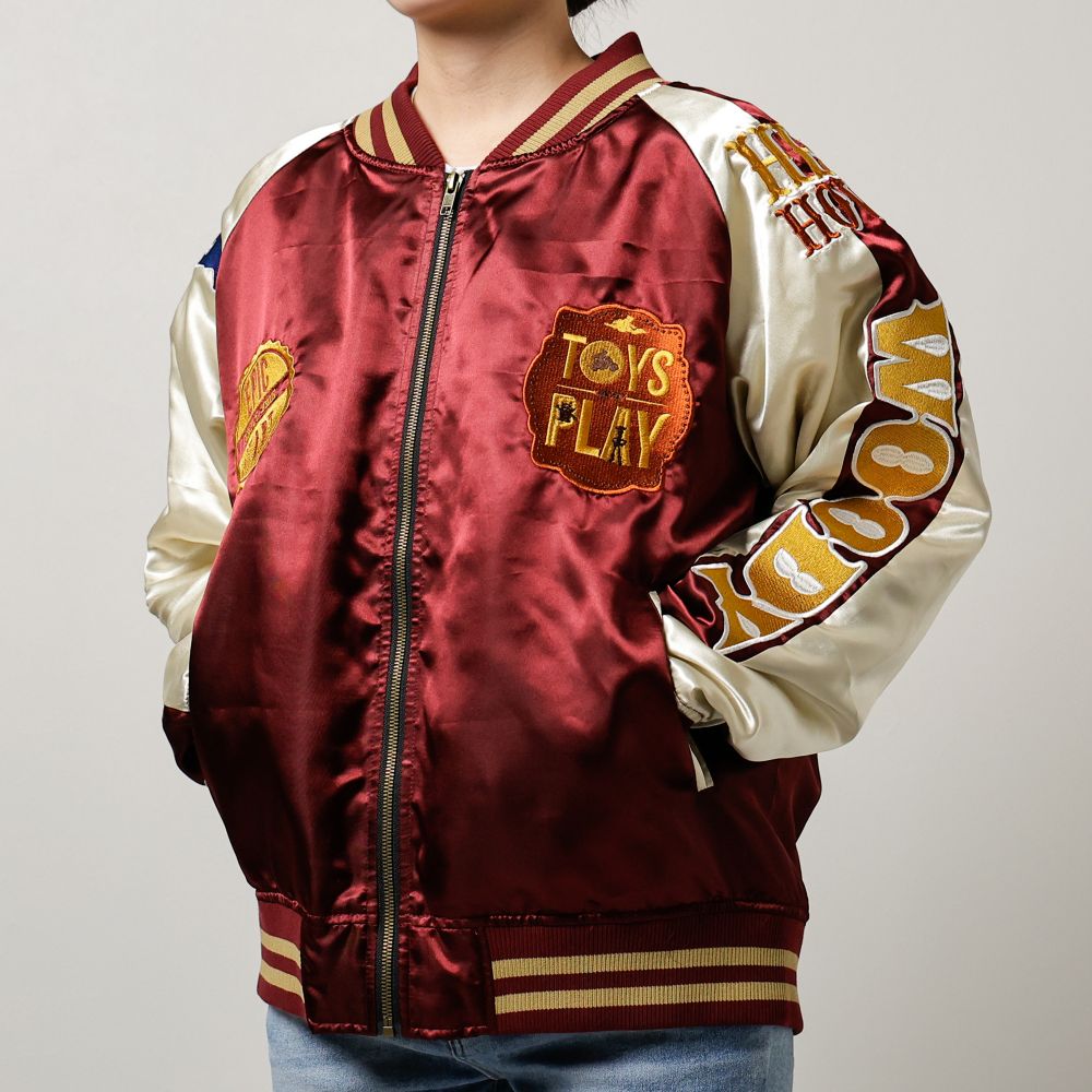 【キャラジャン】トイ・ストーリー スカジャン(3L) バズアンドウッディ