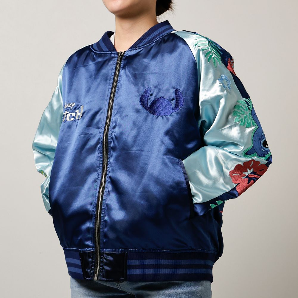 【キャラジャン】リロ＆スティッチ スカジャン(L) エクスペリメント