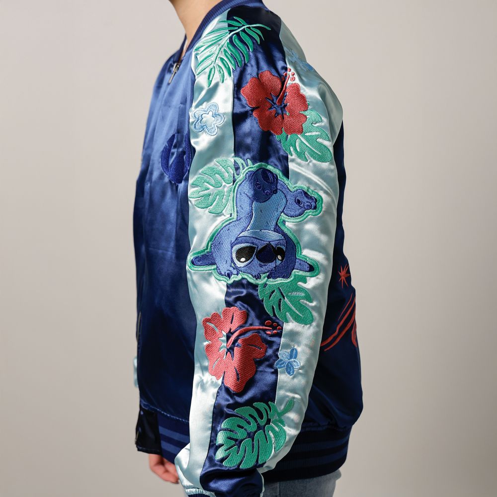 【キャラジャン】リロ＆スティッチ スカジャン(5L) エクスペリメント