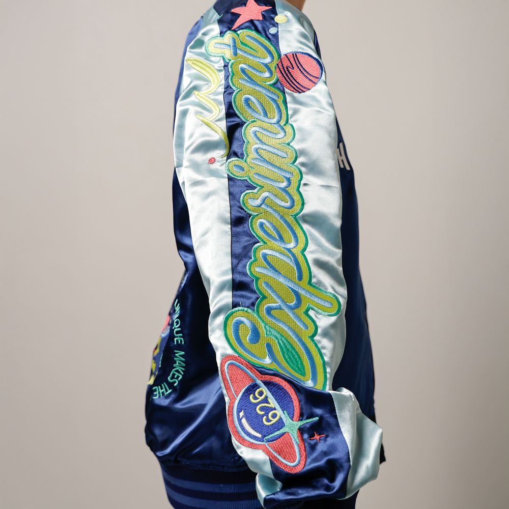 【キャラジャン】リロ＆スティッチ スカジャン(5L) エクスペリメント