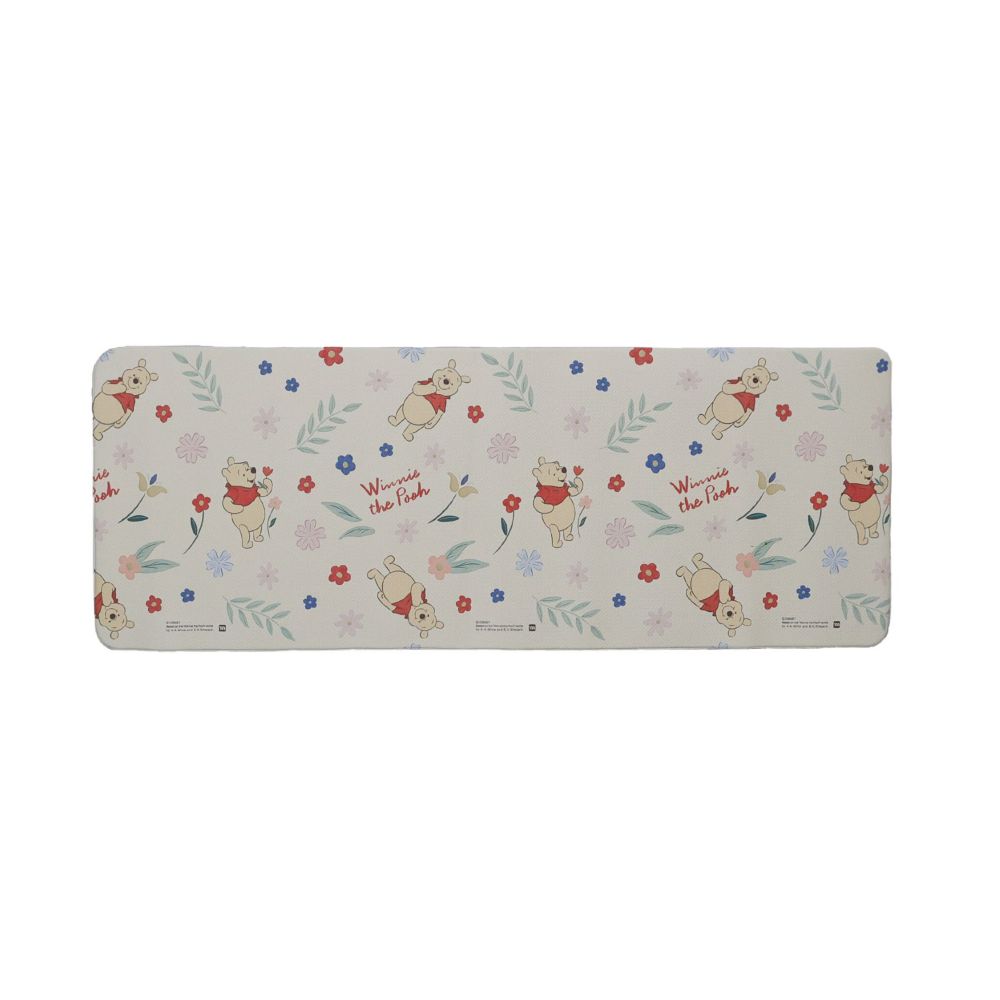 くまのプーさん キッチンマット リーフフラワーガーデン