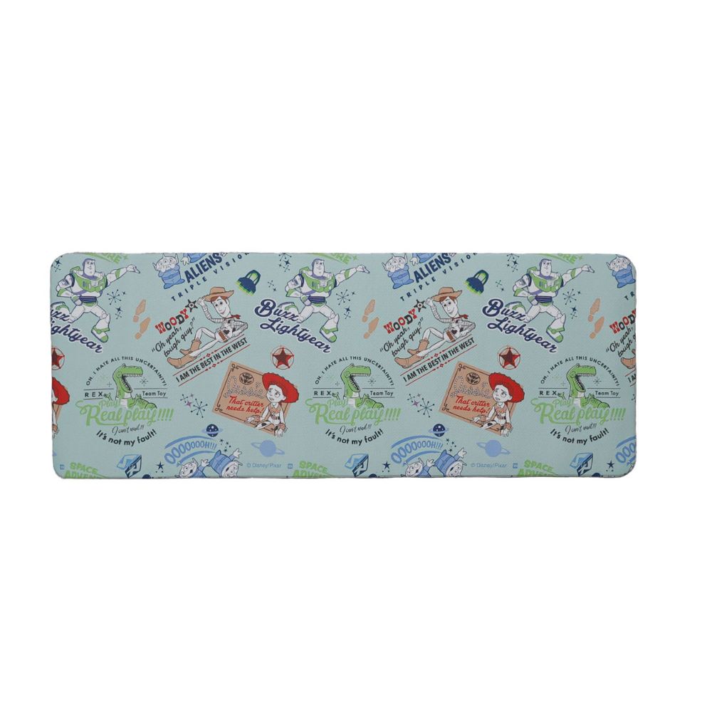 トイ・ストーリー キッチンマット ポップバッジ