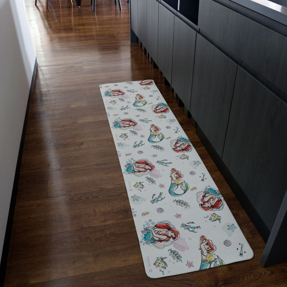 リトル・マーメイド キッチンマット シーサイドカラー