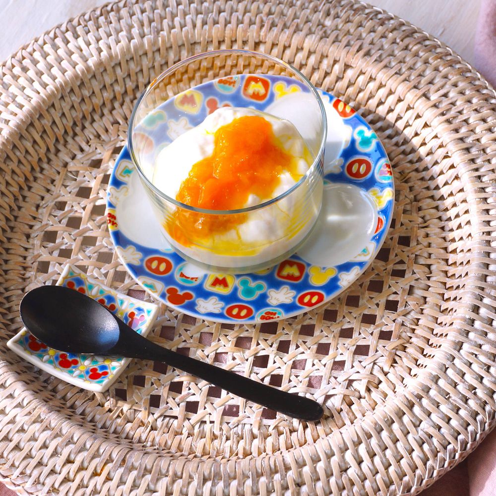 ミッキーマウス/プレート 2点セット B（小紋青・小紋黄）