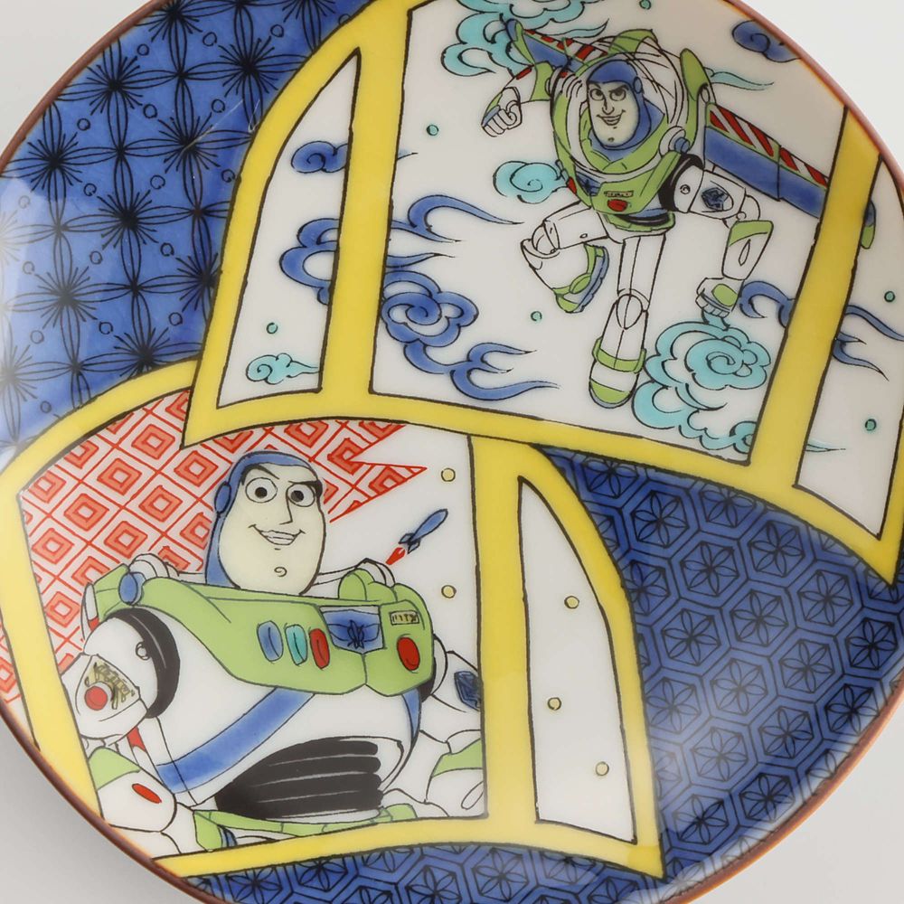 九谷焼小皿　バズ