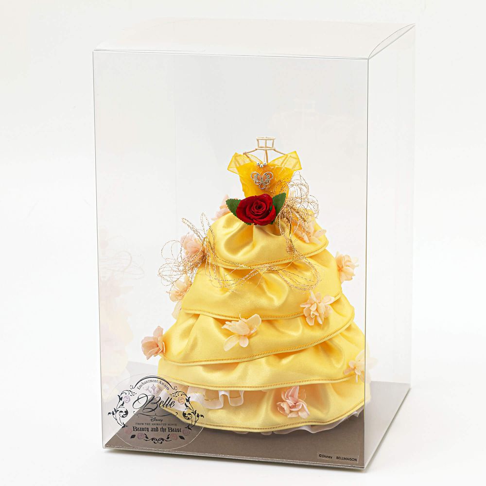 7/27]30%off ディズニー 美女と野獣 プリザーブドフラワー ドレス