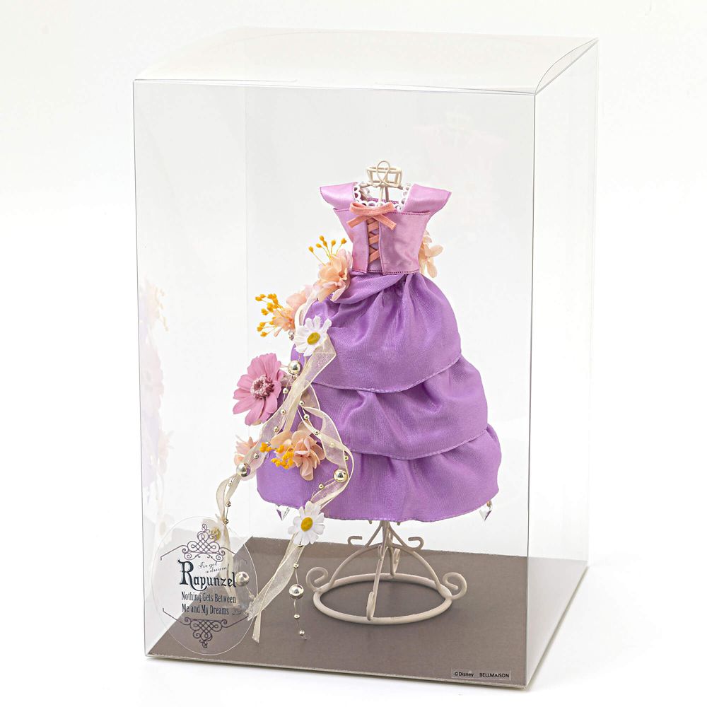 公式 ショップディズニー ラプンツェル プリザーブドフラワー プリンセス ドレス