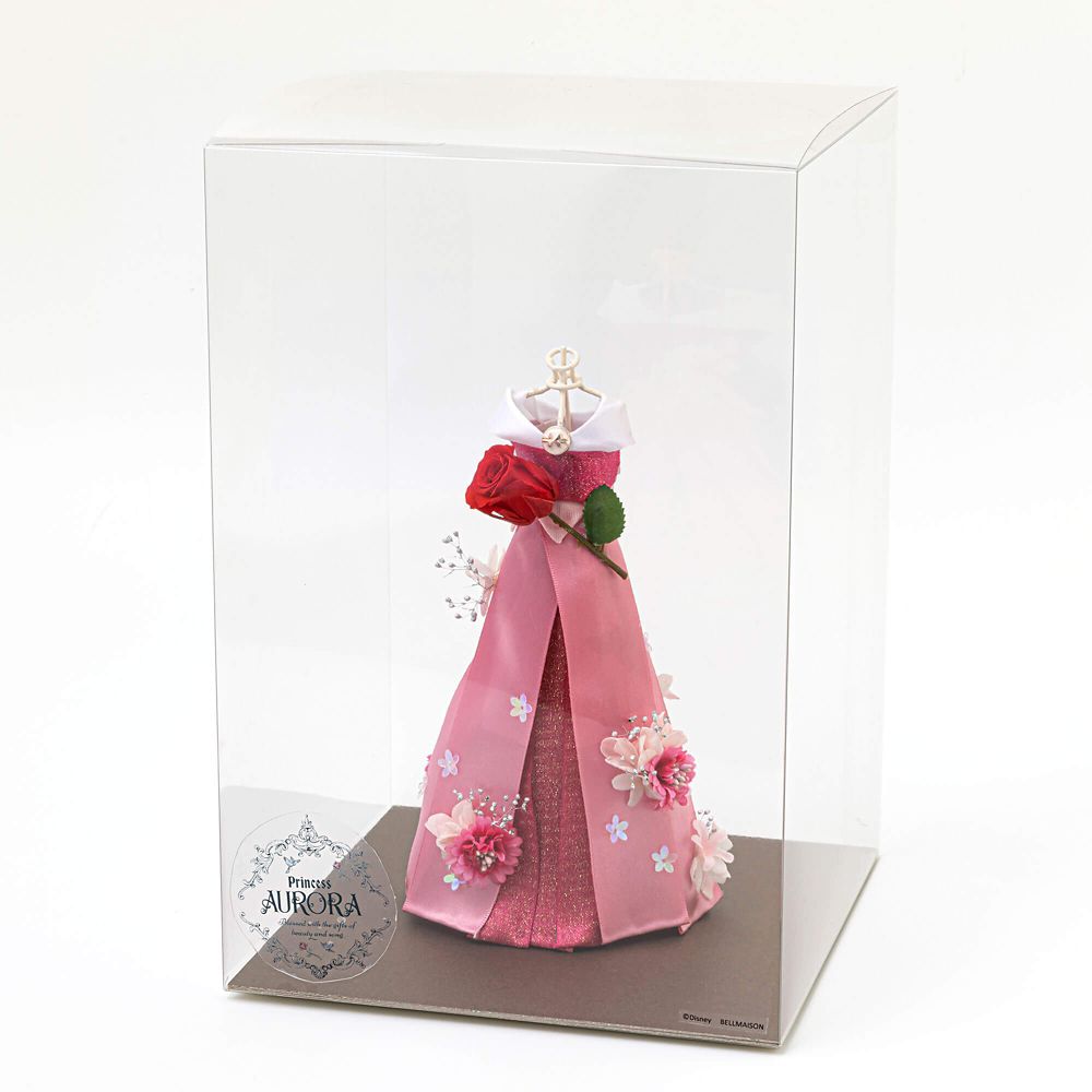 公式 ショップディズニー オーロラ姫 プリザーブドフラワー プリンセス ドレス