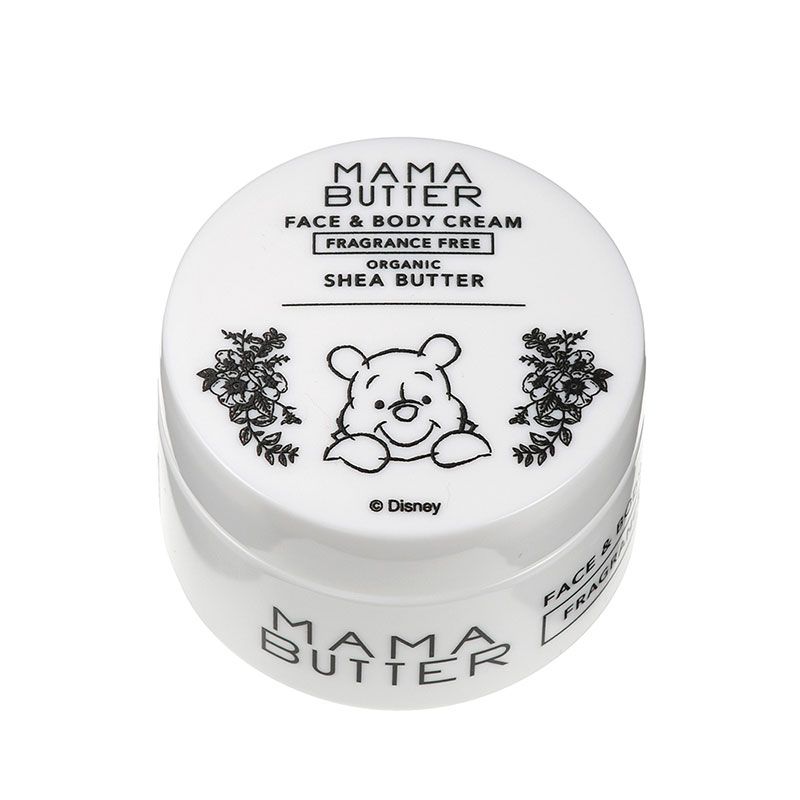 公式 ショップディズニー Mama Butter プーさん フェイス ボディクリーム 無香料