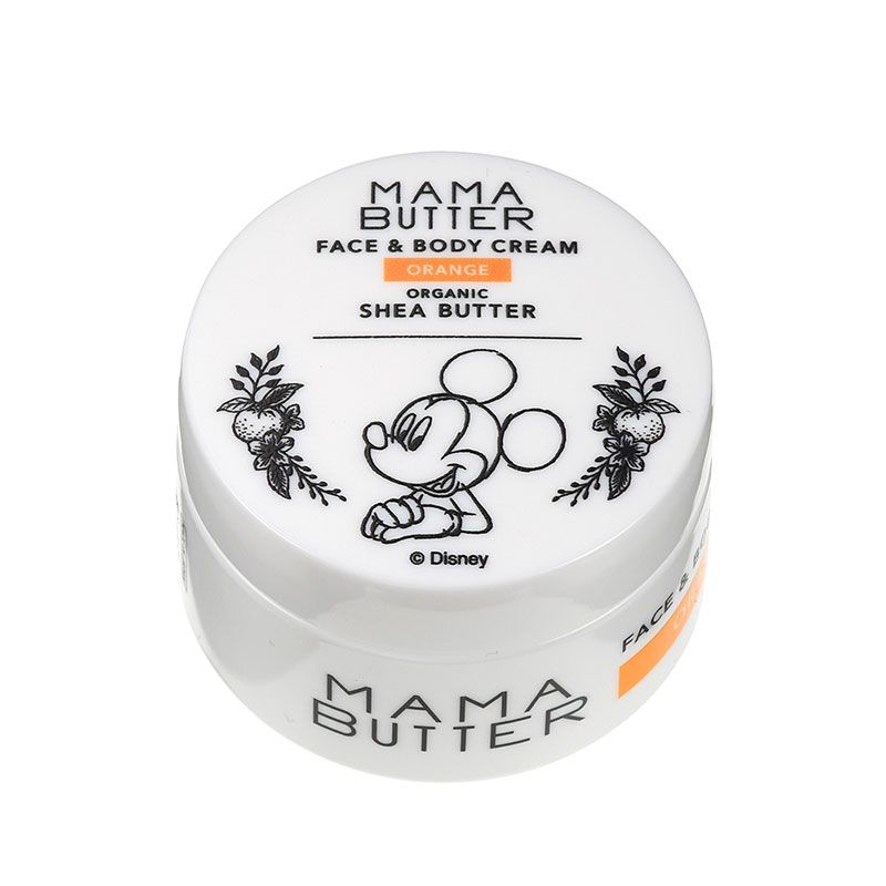 公式 ショップディズニー Mama Butter ミッキー フェイス ボディクリーム オレンジ