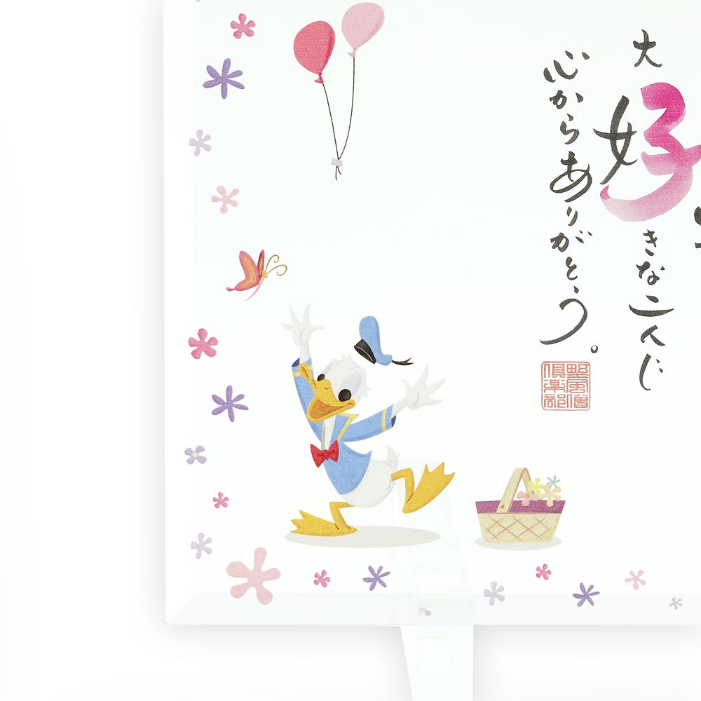 公式 ショップディズニー 受注生産 3連ペア ネームインポエム ガラスフレーム ファミリエ ミッキー フレンズ