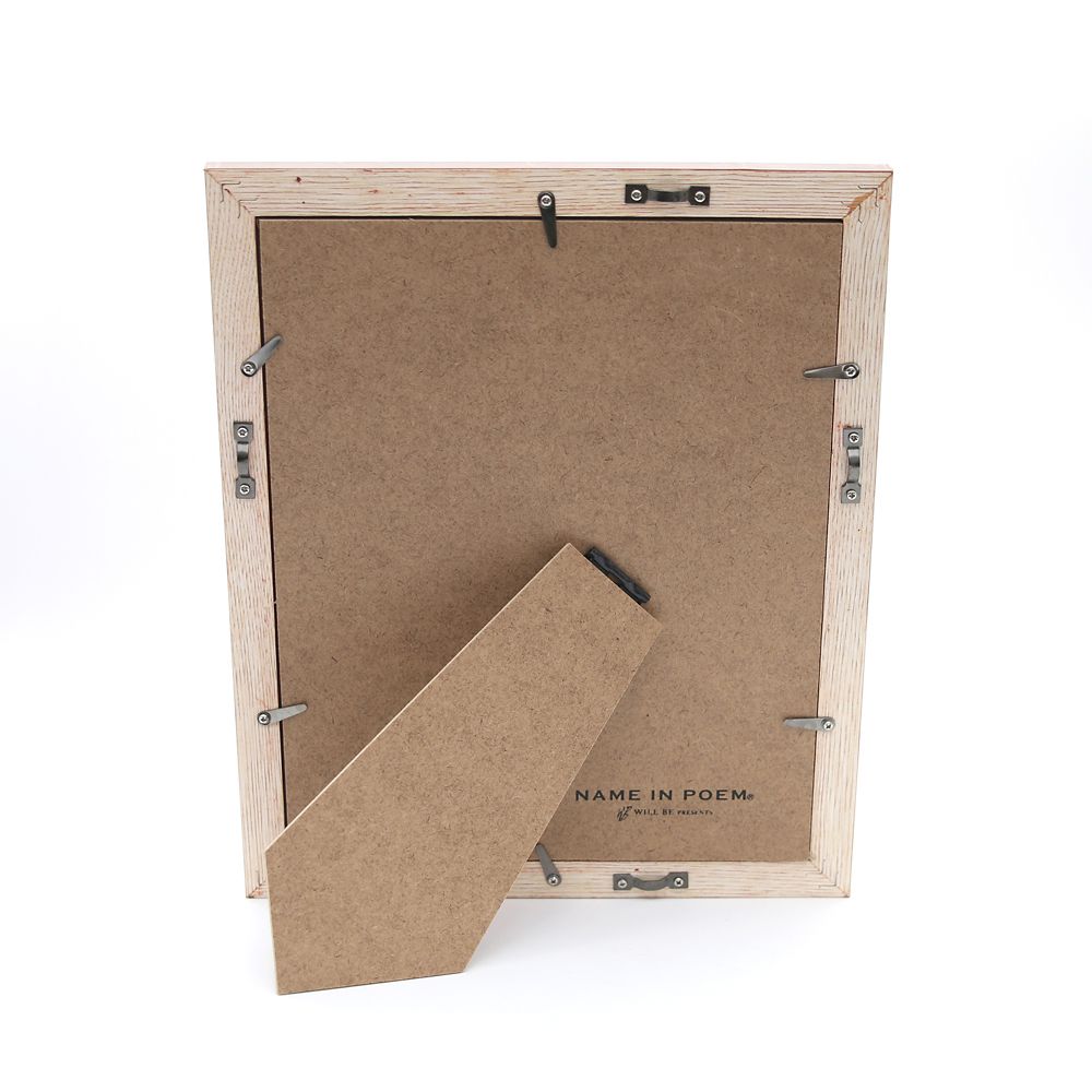 【受注生産】ネームインポエム出産祝い1人用 ガール（ベビーミニー＆ベビーデイジー）