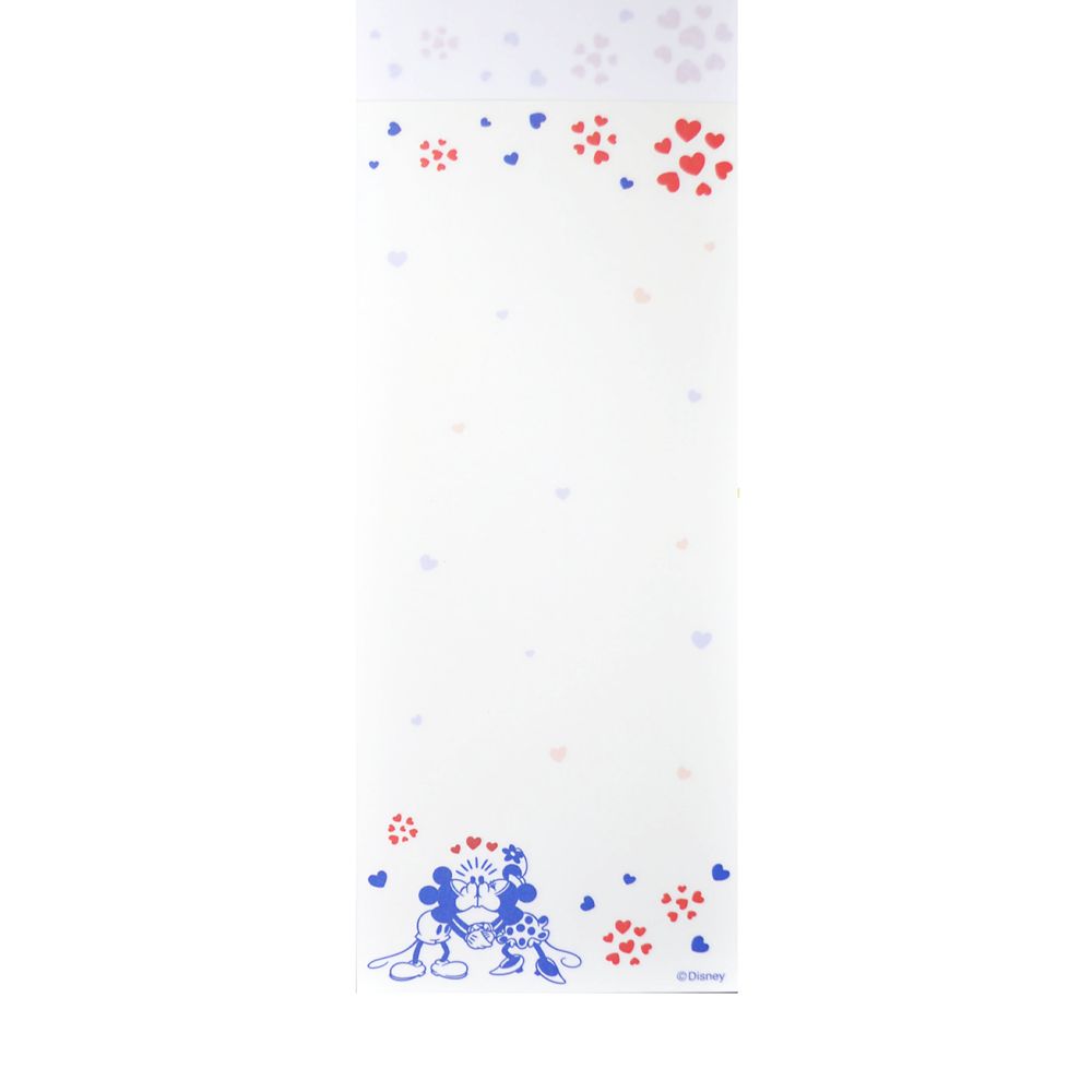 一筆箋　ハートづくし　ミッキーマウス＆ミニーマウス