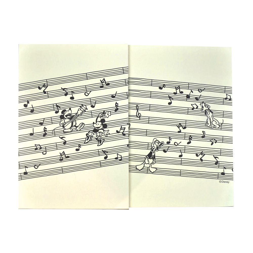 和ノート　楽譜　クラシックミッキー＆ミニー
