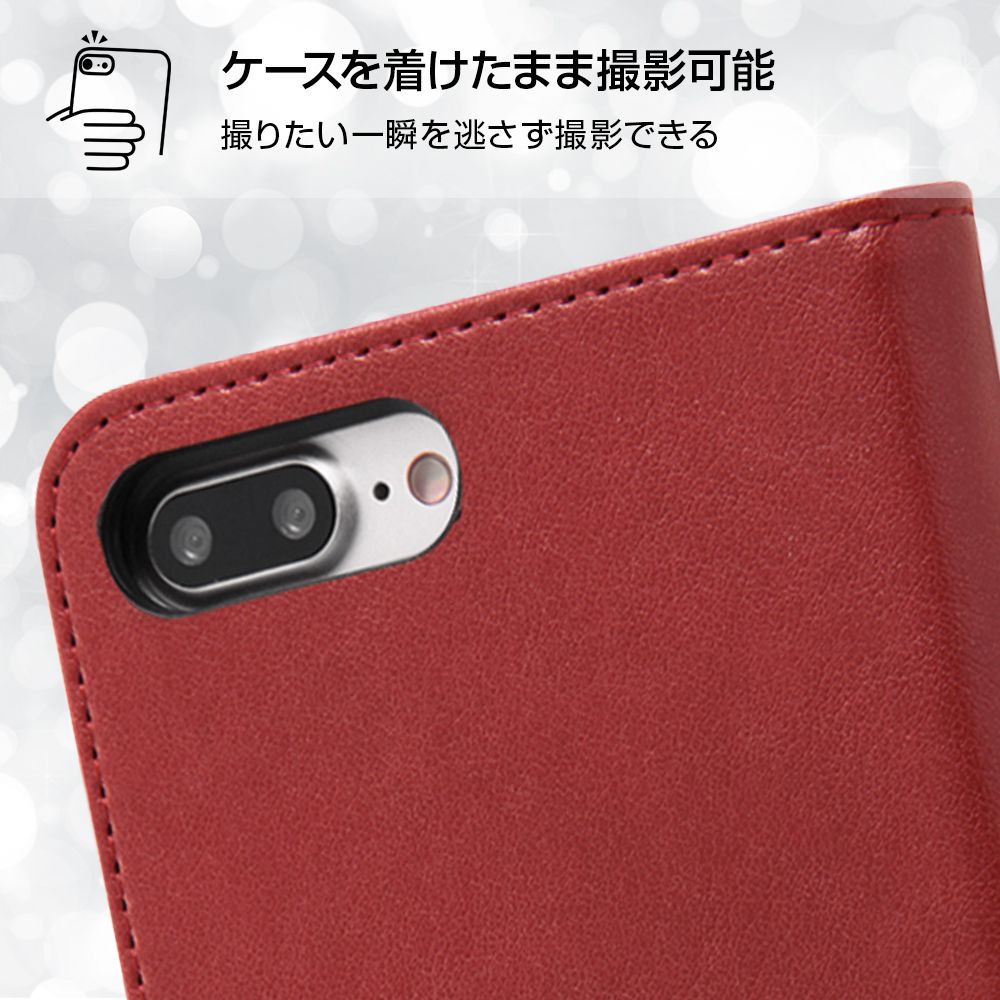 公式 ショップディズニー Iphone 8 Plus Iphone 7 Plus ディズニーキャラクター 手帳型ケース ホットスタンプ ワンポイント ドナルド