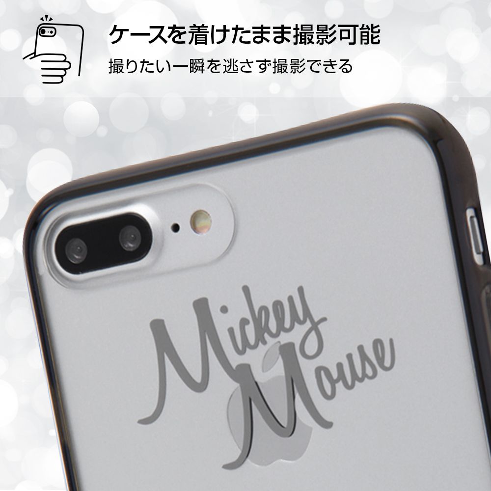 公式 ショップディズニー Iphone 8 Plus Iphone 7 Plus ディズニーキャラクター ハイブリッドケース ミッキー