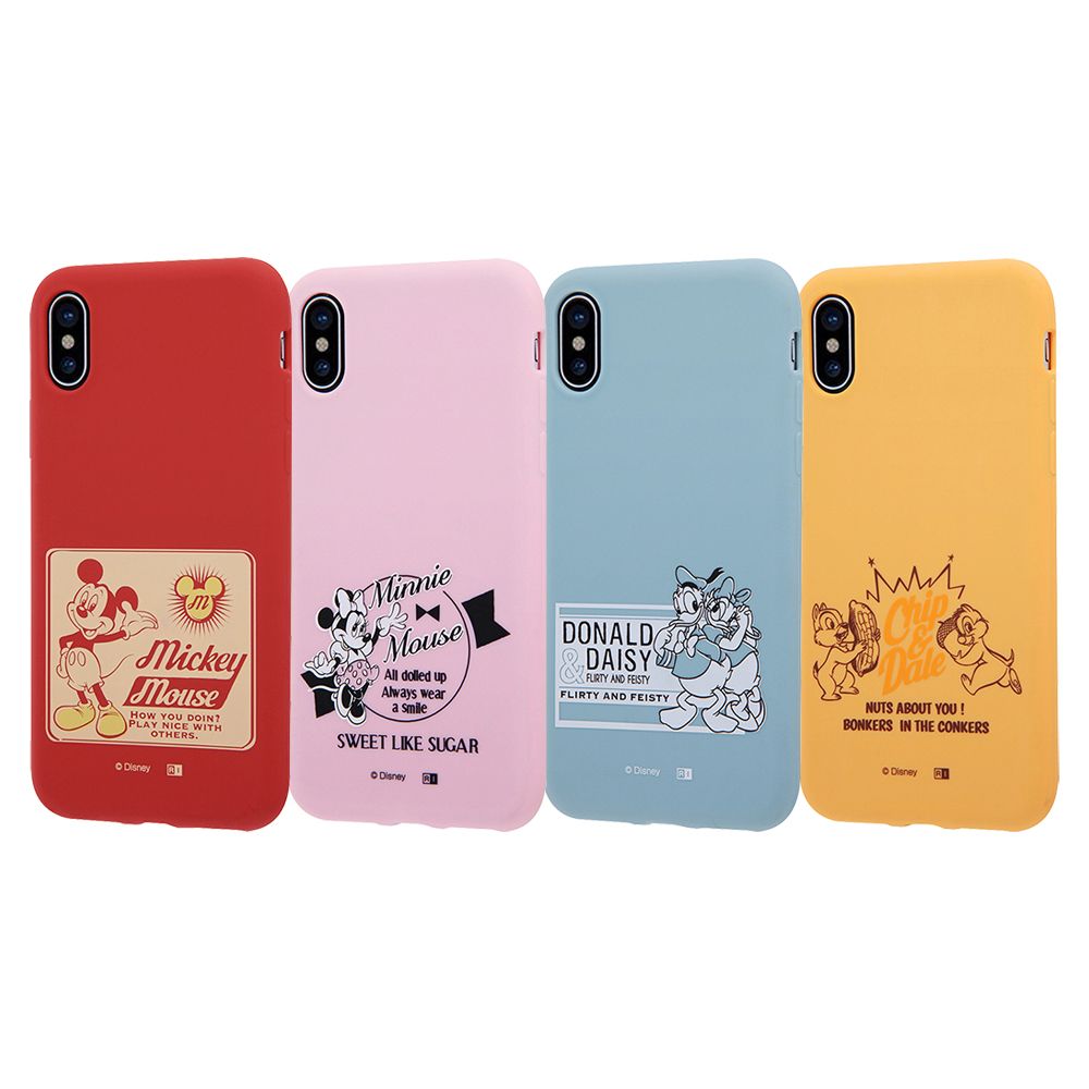 公式 ショップディズニー Iphone Xs X ディズニーキャラクター シリコンケース ドナルド